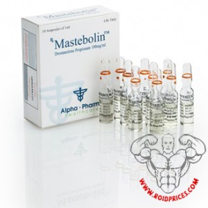 Alpha Pharma Mastebolin 100mg 10 Amp-Masteron