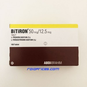 Bitiron T3-T4 Mix 100 Tablets