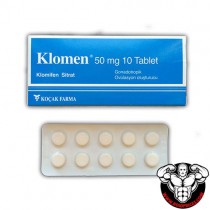 Clomiphene Citrate 50mg 10 Tablets