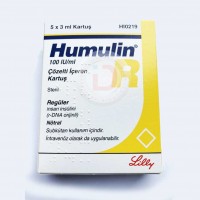Humalin R 100IU/ml 3ml 5 Vial Box
